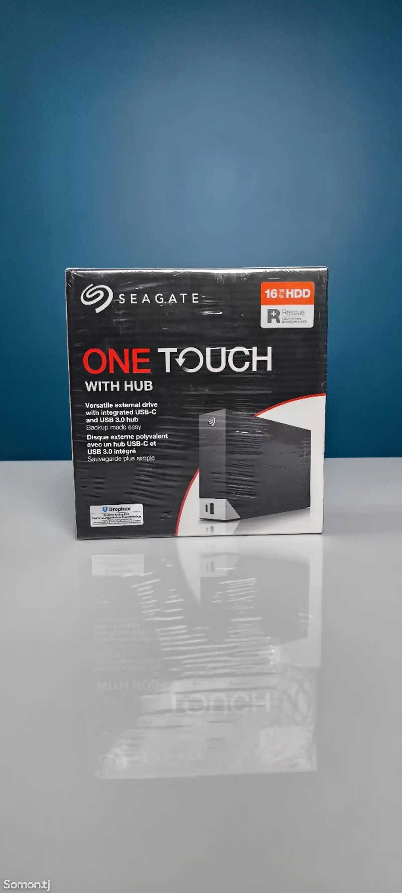 Внешний жёсткий диск 16Tb Seagate One Touch Hub-2