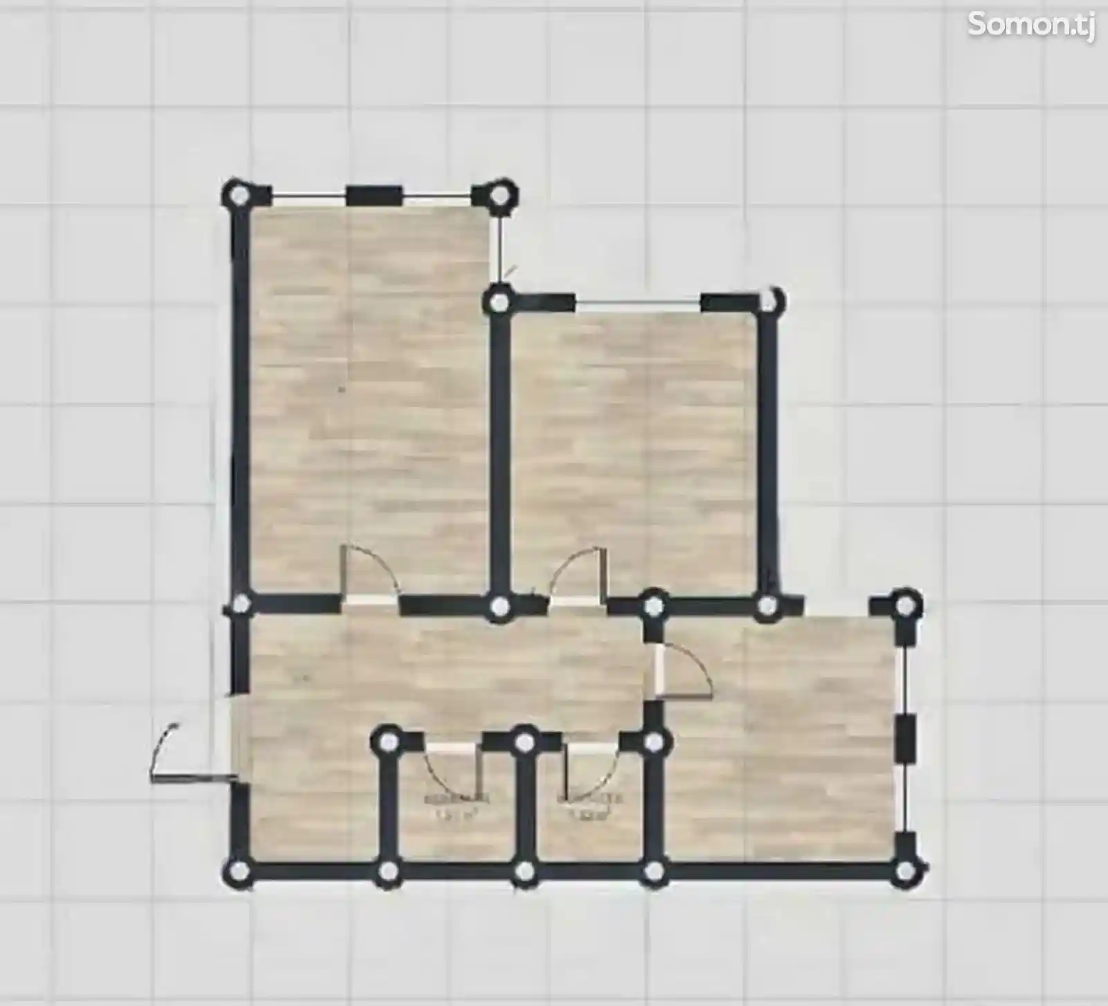 2-комн. квартира, 16 этаж, 60 м², Цирк, Гулистон-4