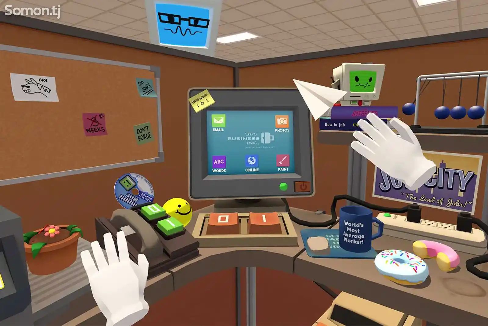 Игра VR Job simulator для PS-4 / 5.05 / 6.72 / 7.02 / 7.55 / 9.00 /-3