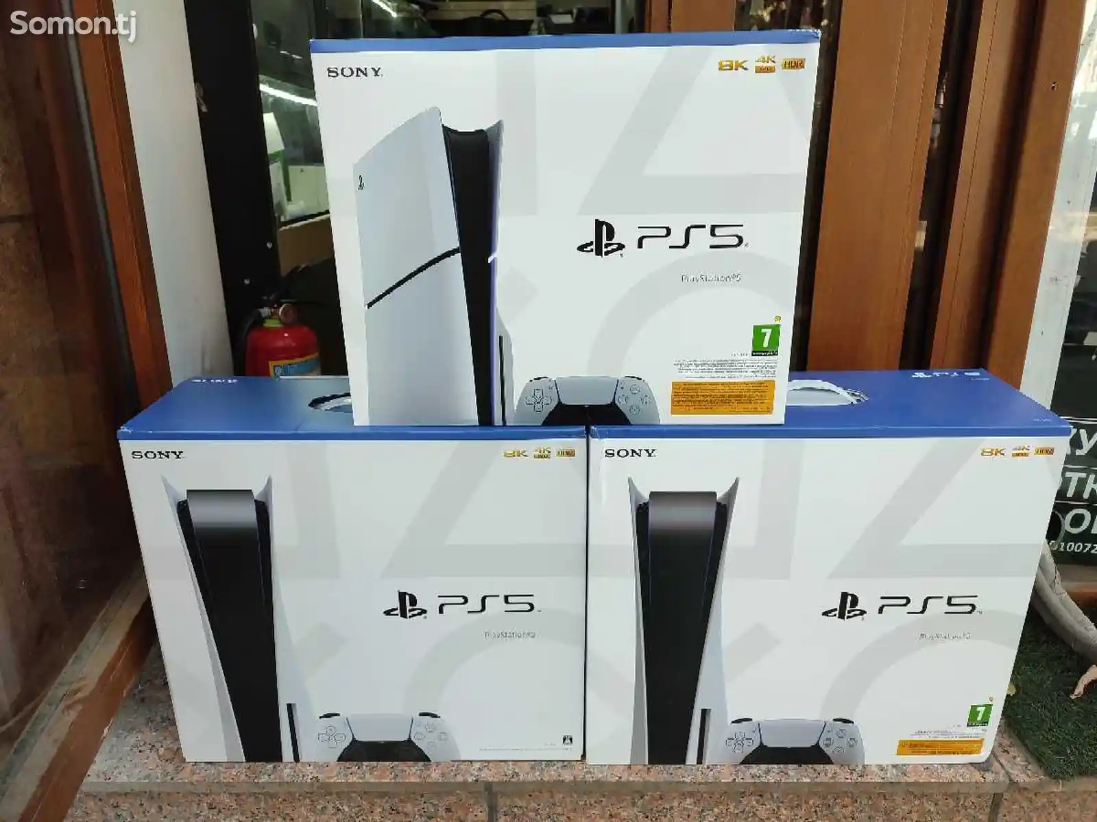 Игровая приставка PlayStation 5 Slim/Standard/Digital/1TB/EU/JPN-3