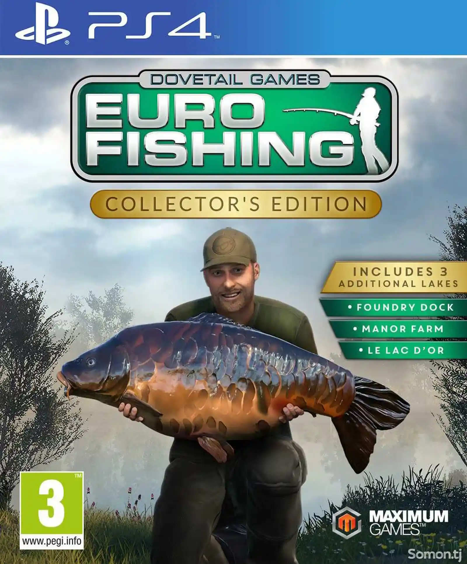 Игра EURO_FISHING_COLLECTORS_EDITION для PS-4 / 6.72 / 7.02 / 7.55 / 9.00 /-1