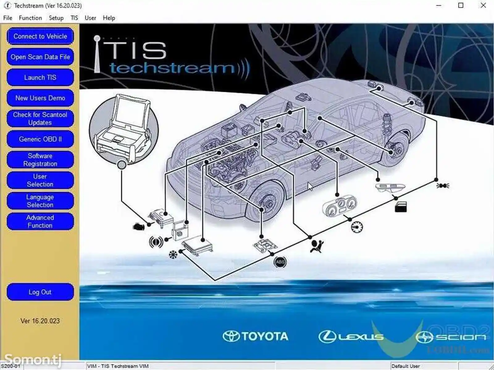 Установка Toyota techstream-3