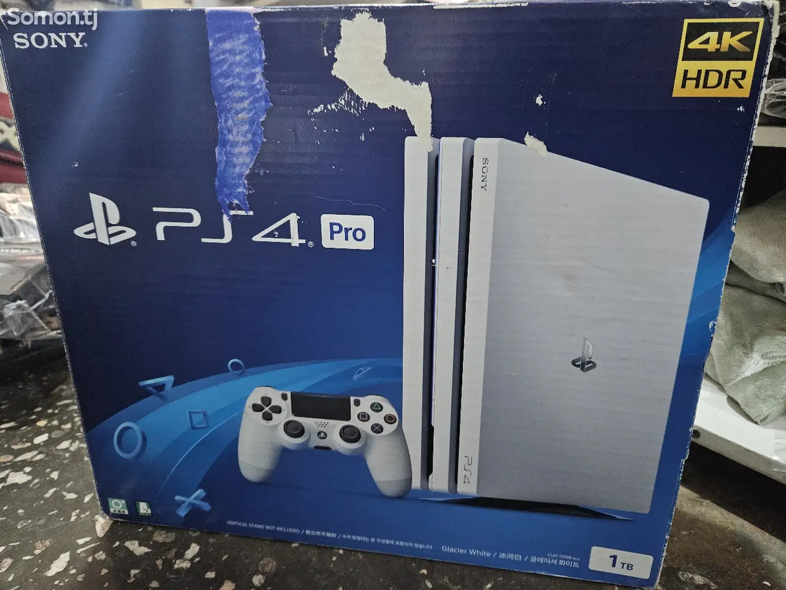 Игровая приставка Sony playstation 4pro white