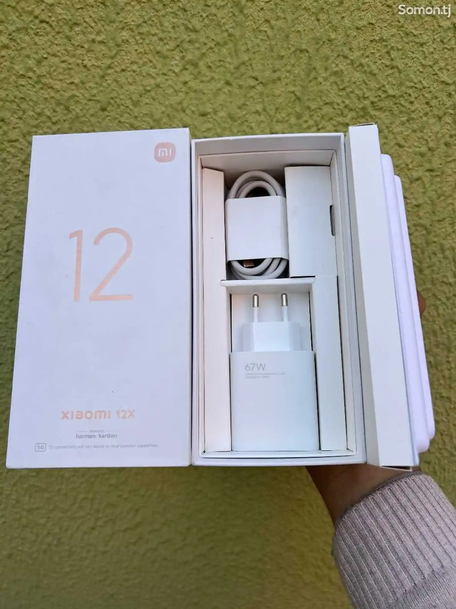 Зарядное устройство для Xiaomi Mi 12x 67w Турбо заряд