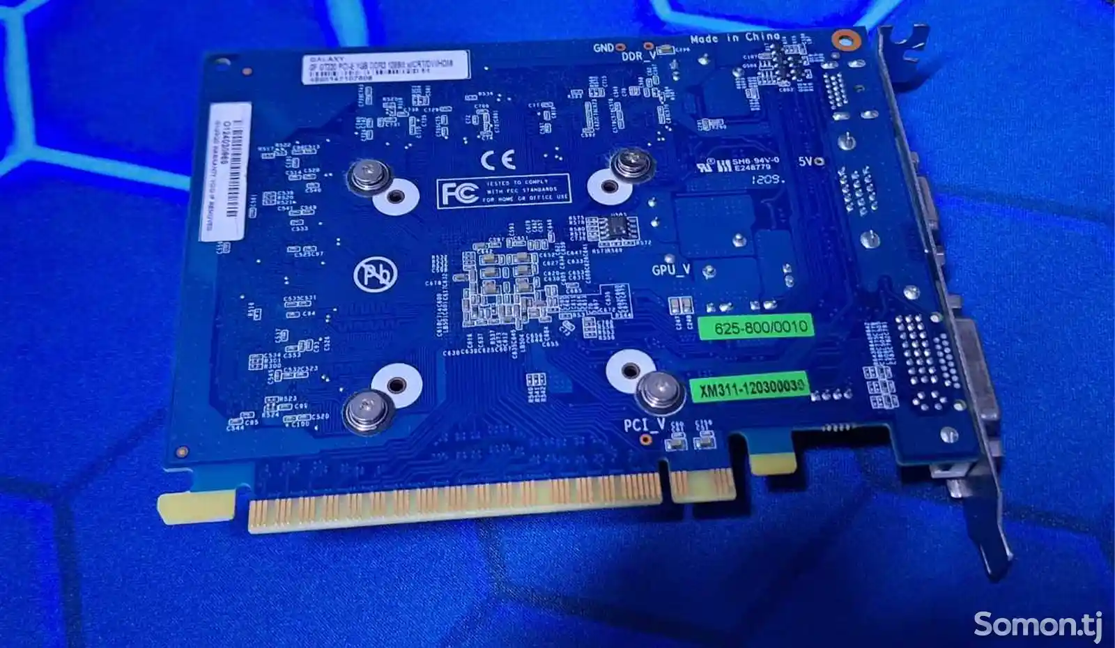 Видёокарта GALAXY NVIDIA GeForce GT220 1GB 128bit-6