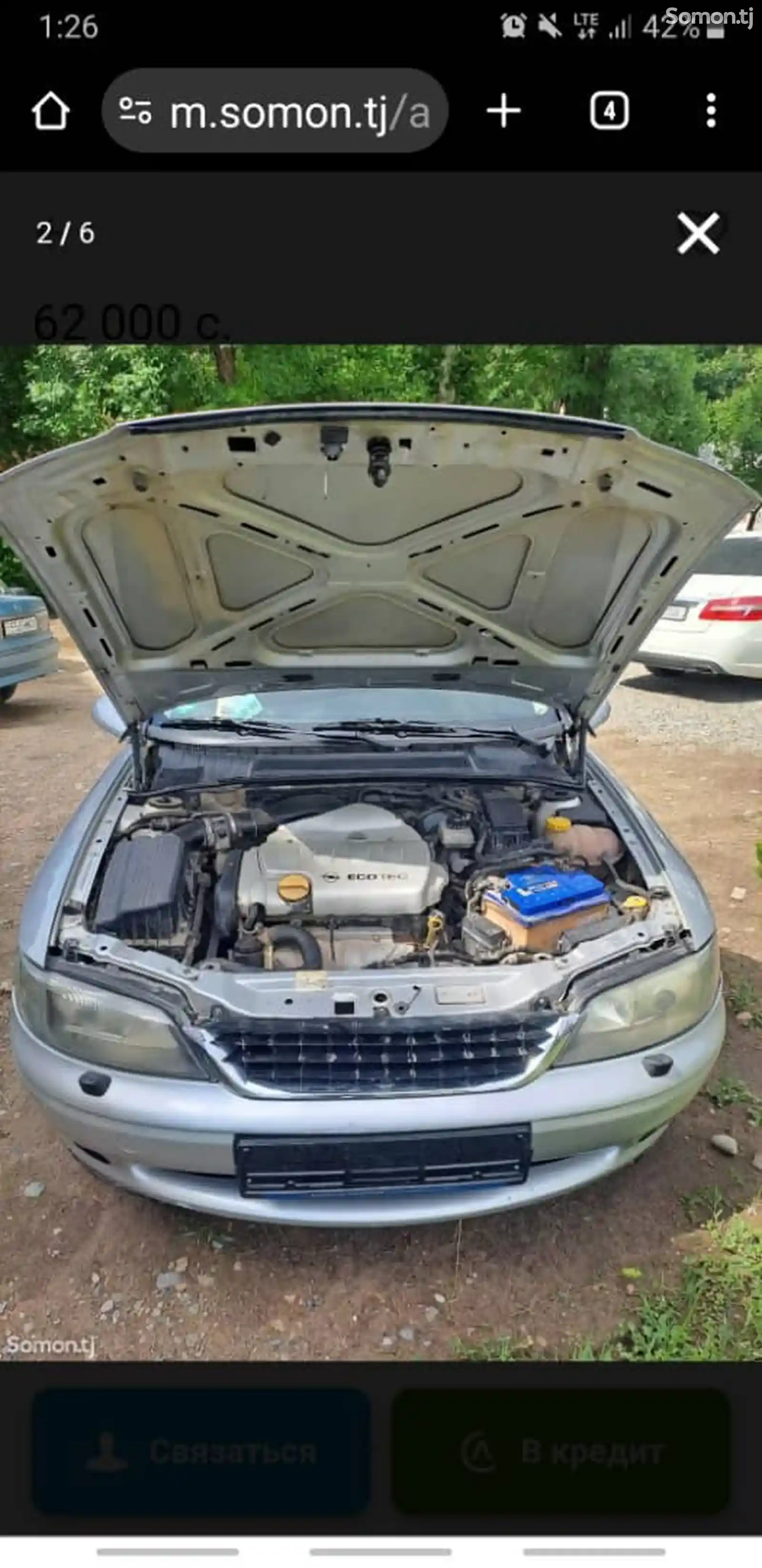 Opel Vectra B, 2001-6