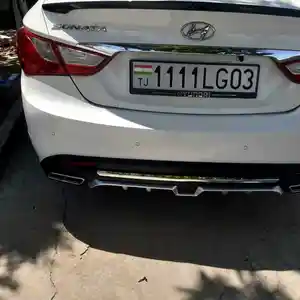 Задняя дуга на Hyundai Sonata