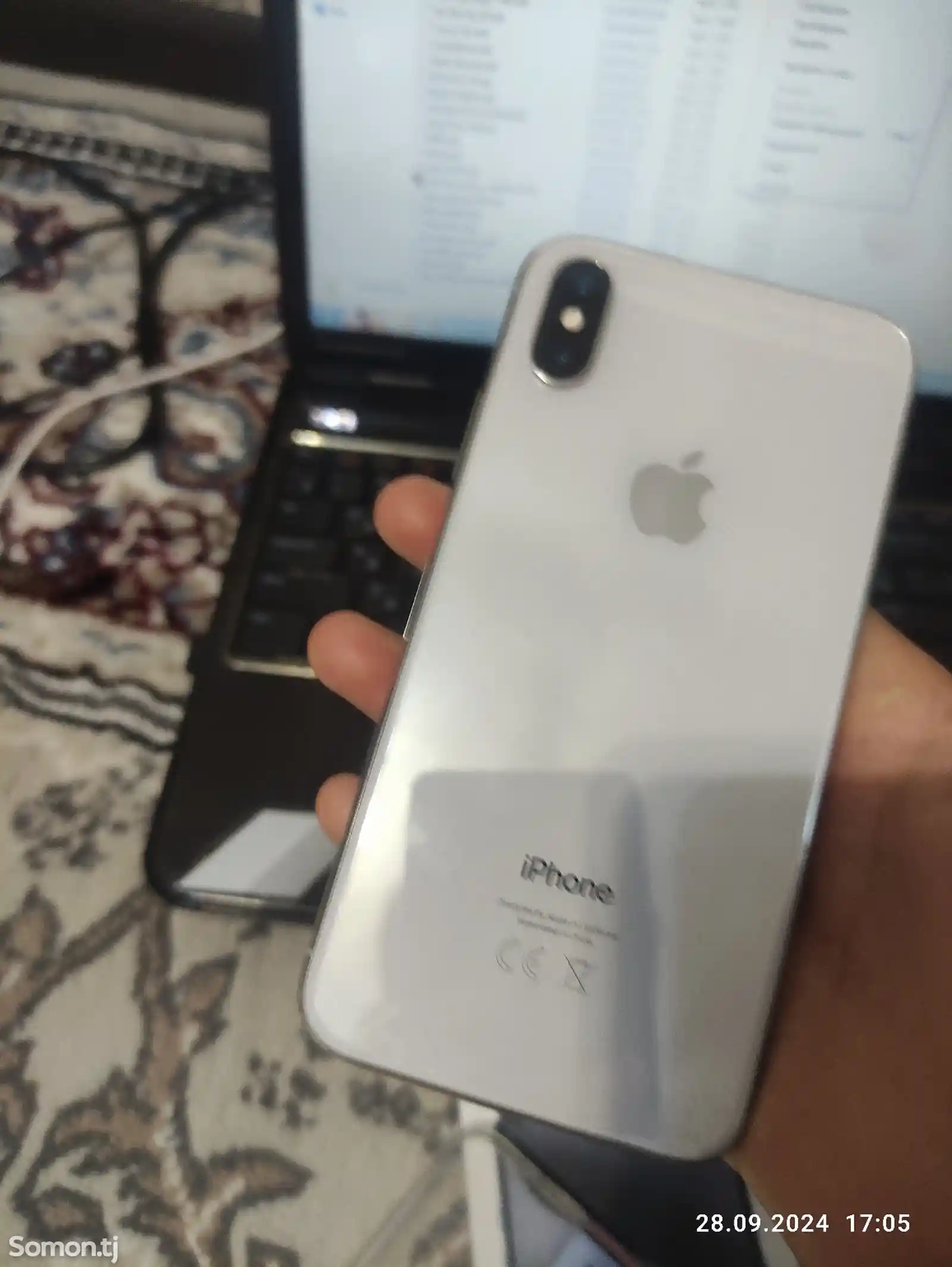 Apple iPhone X, 64 gb, Silver-4