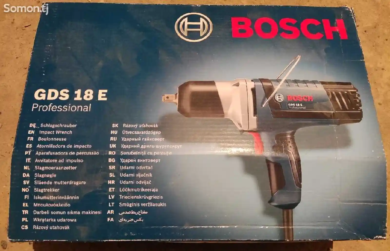 Гайковёрт Bosch GDS 18 E-1