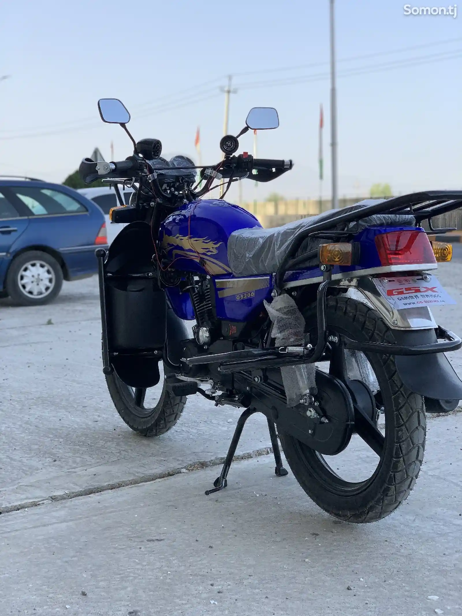 Мотоцикл Suzuki 200куб New Blue-5