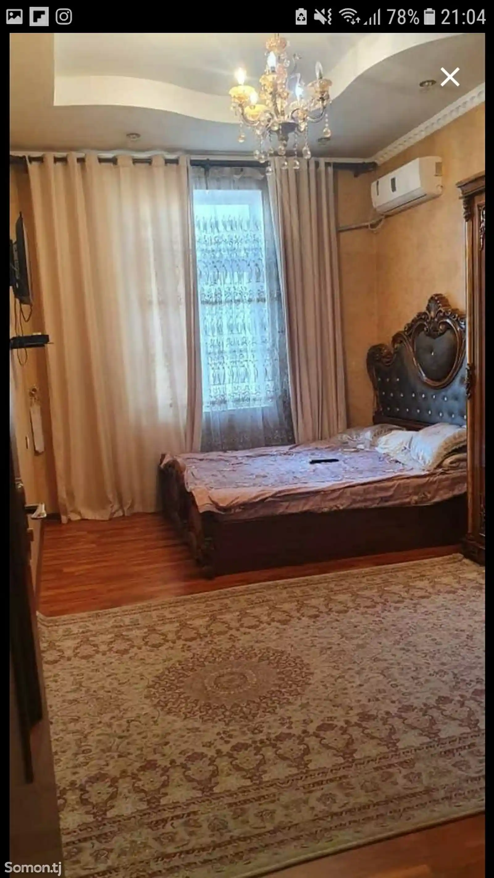 3-комн. квартира, 10 этаж, 104м², Сомони-1