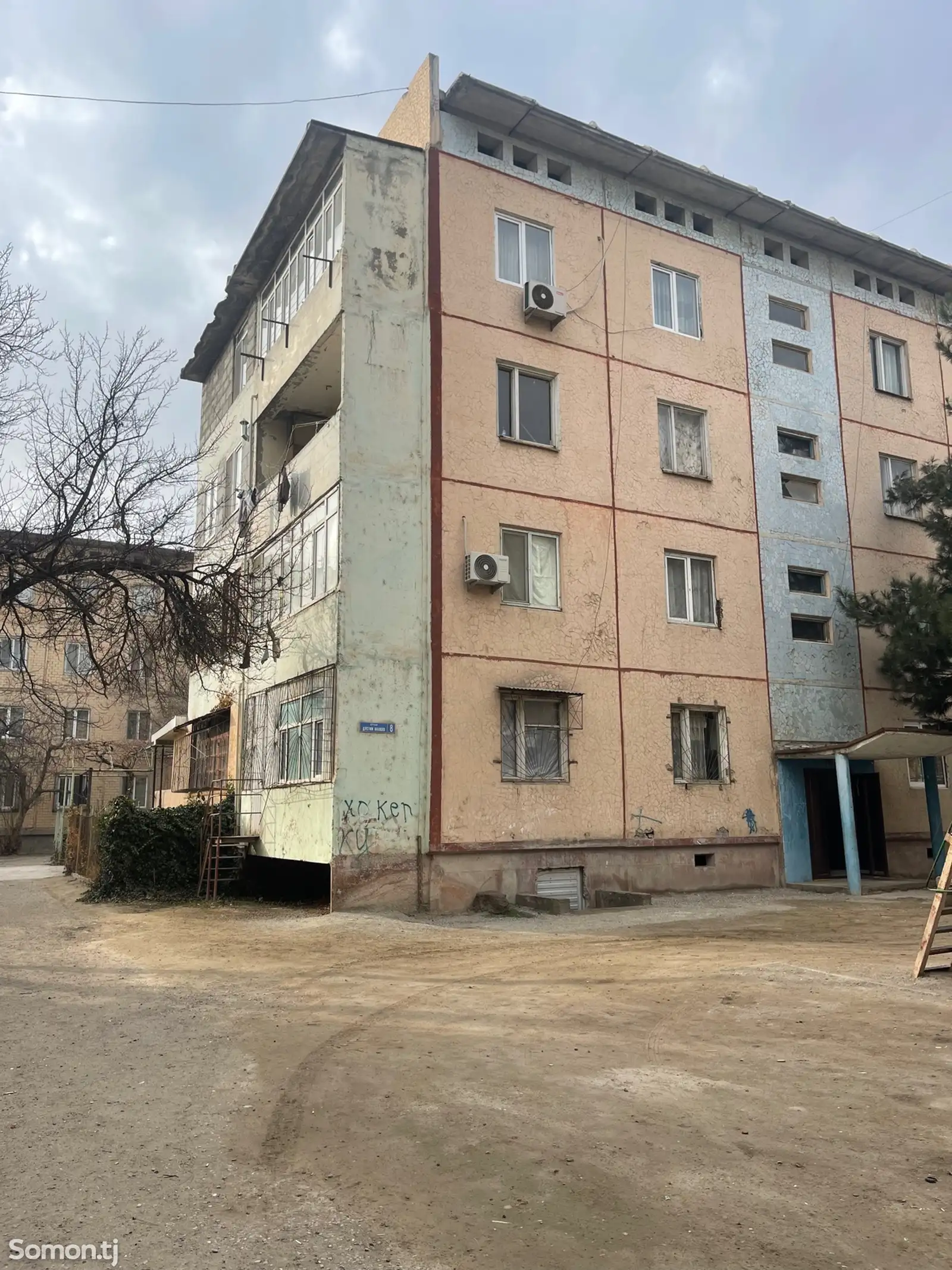 2-комн. квартира, 4 этаж, 49 м², Дустии халқҳо-1