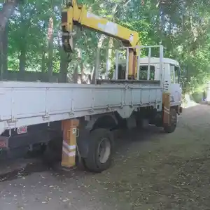 Бортовой грузовик с краном Hyundai Cargo