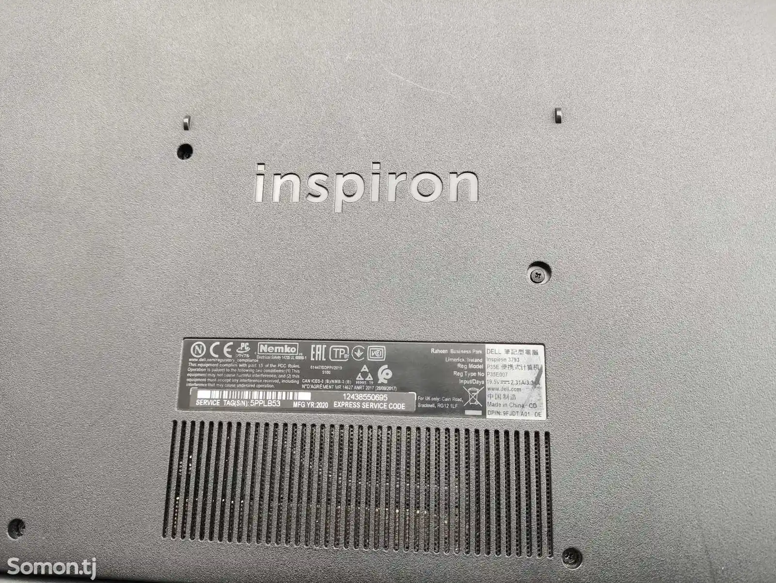 Ноутбук Dell Inspiron Core i3 16/512gb American-8