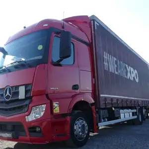 Бортовой грузовик Mercedes Benz Actros, 2015