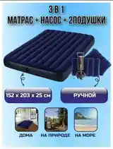 Матрас надувной intex 203х152х25см-3