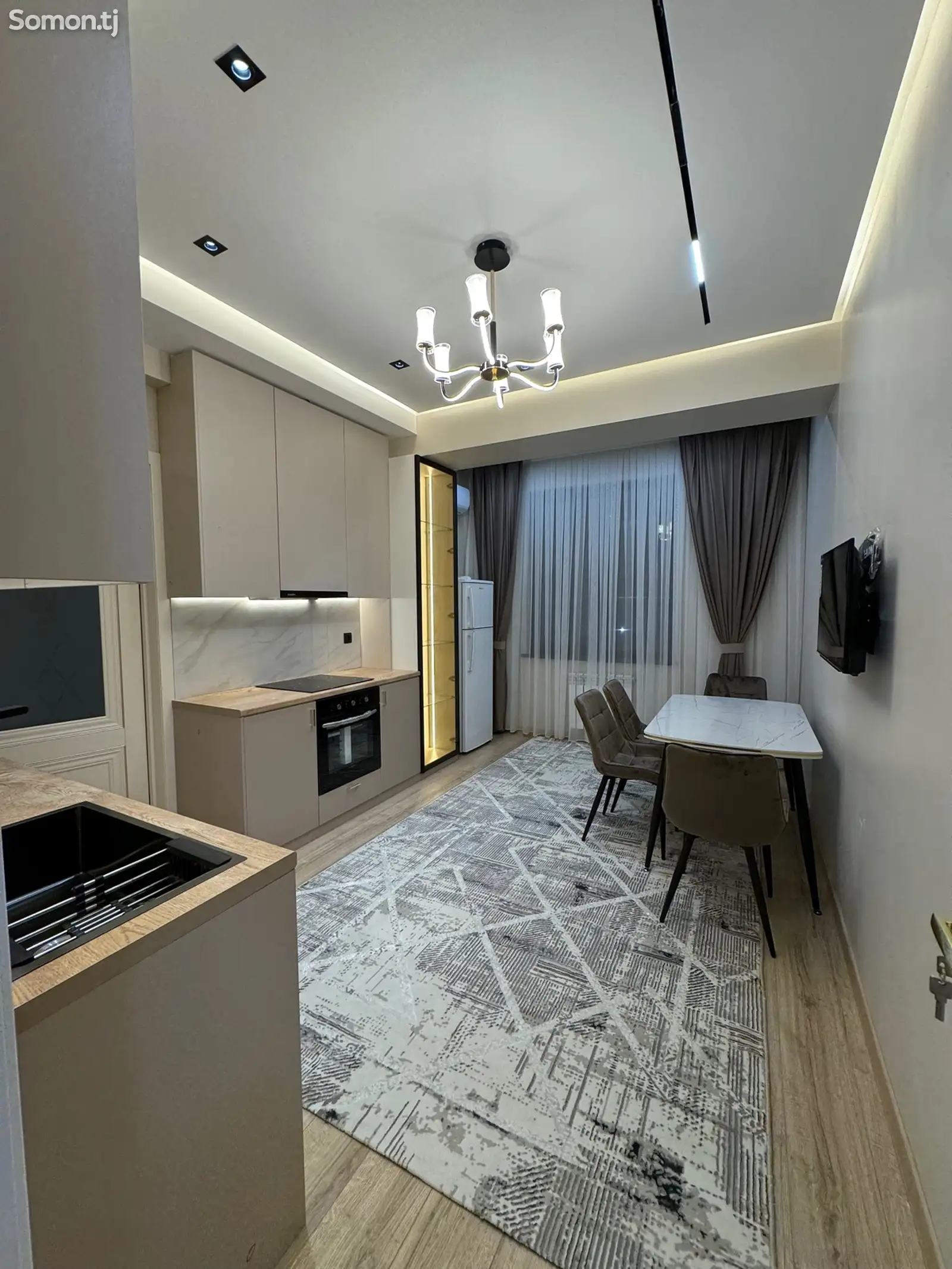 2-комн. квартира, 5 этаж, 65м², Шохмансур-1