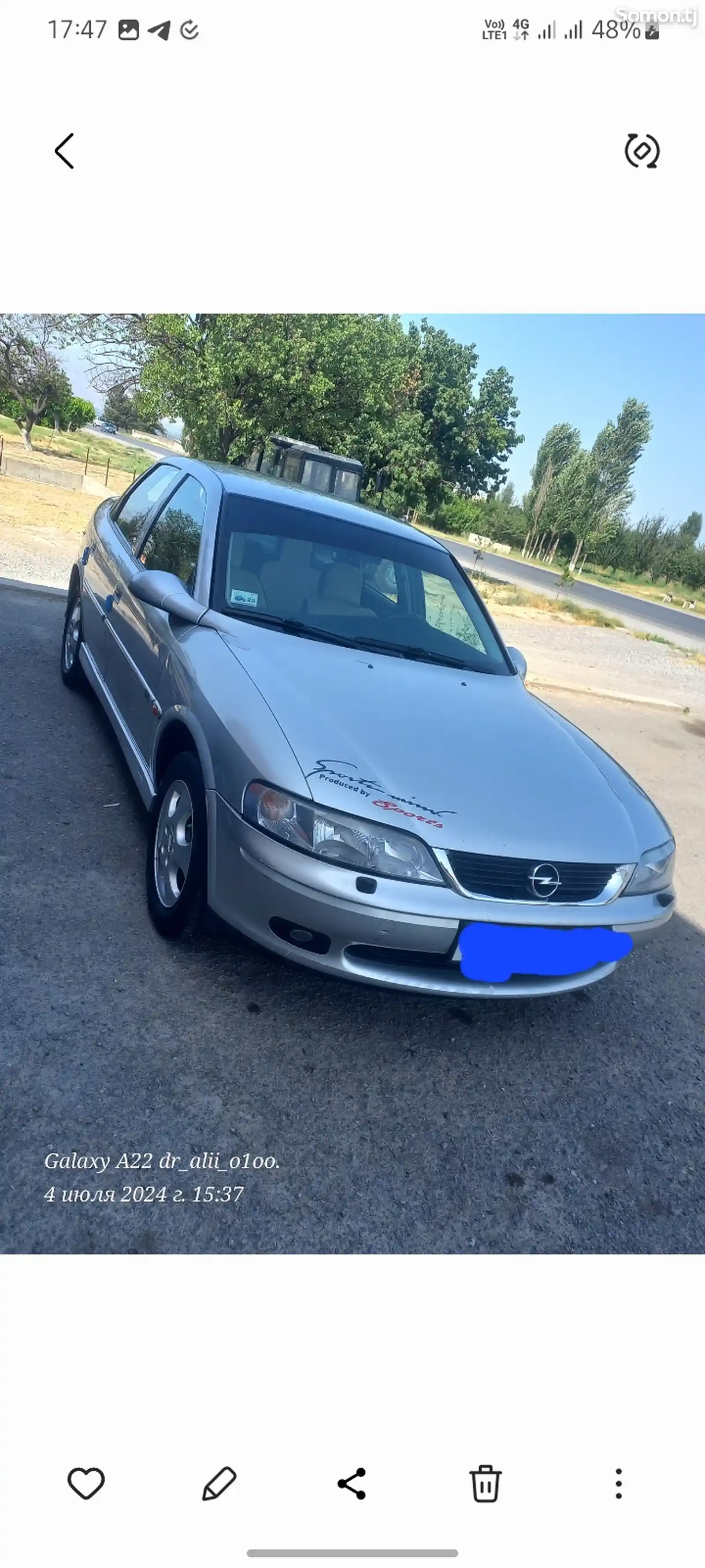 Opel Vectra B, 1999-6