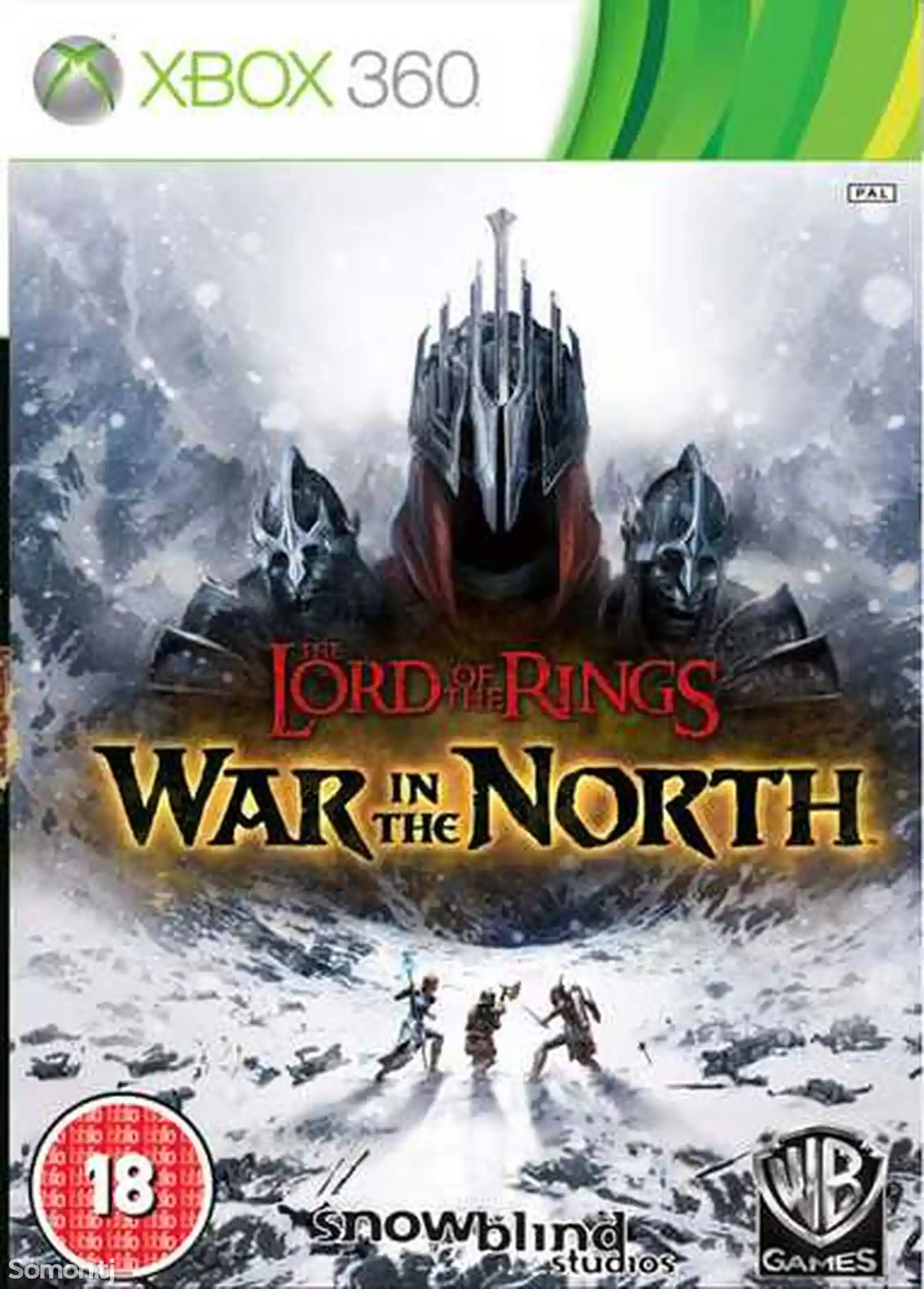 Игра The lord of the rings war in the north для прошитых Xbox 360