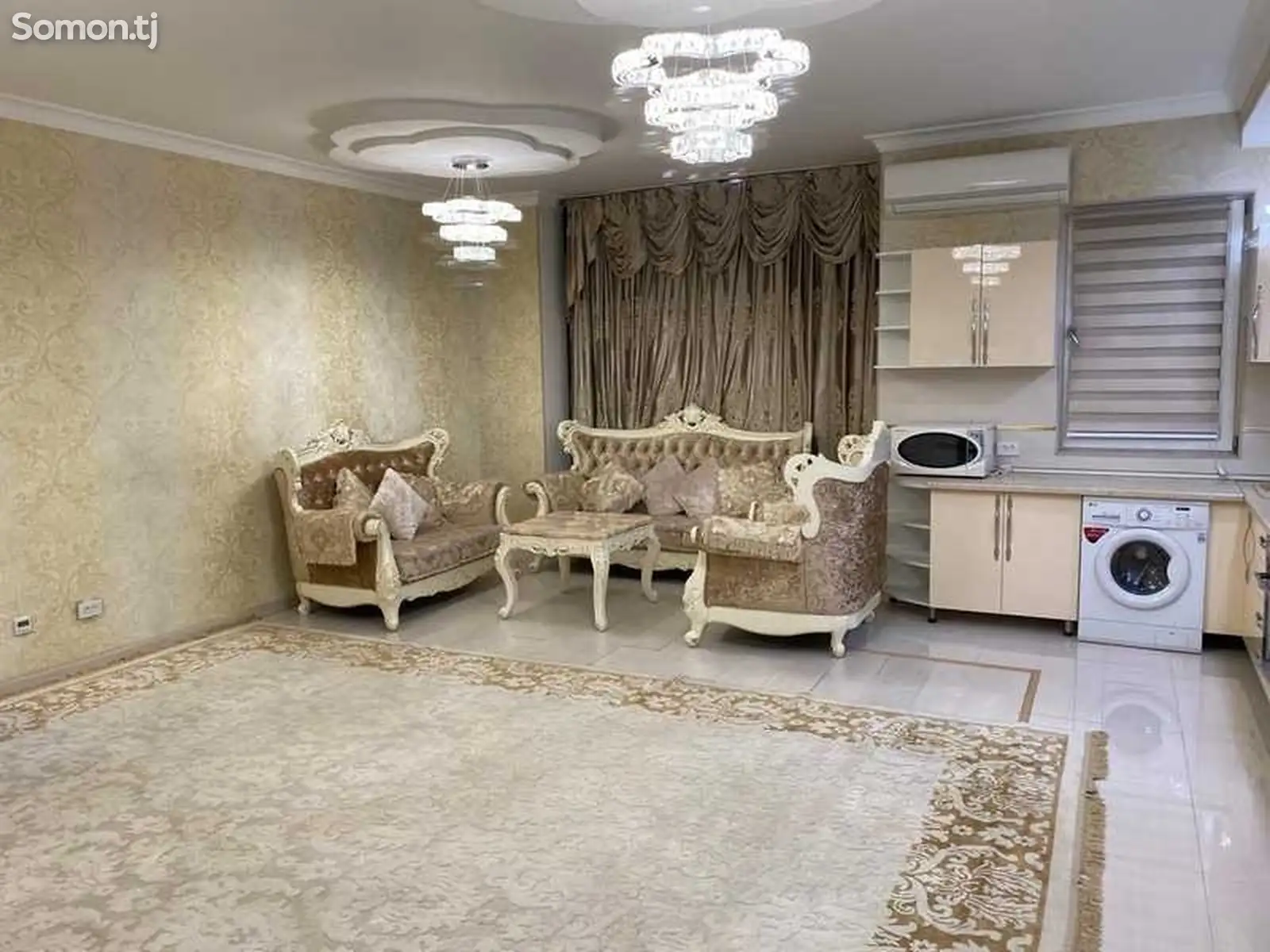 1-комн. квартира, 9 этаж, 110 м², И,Сомони доми Муниса ЦУМ-1