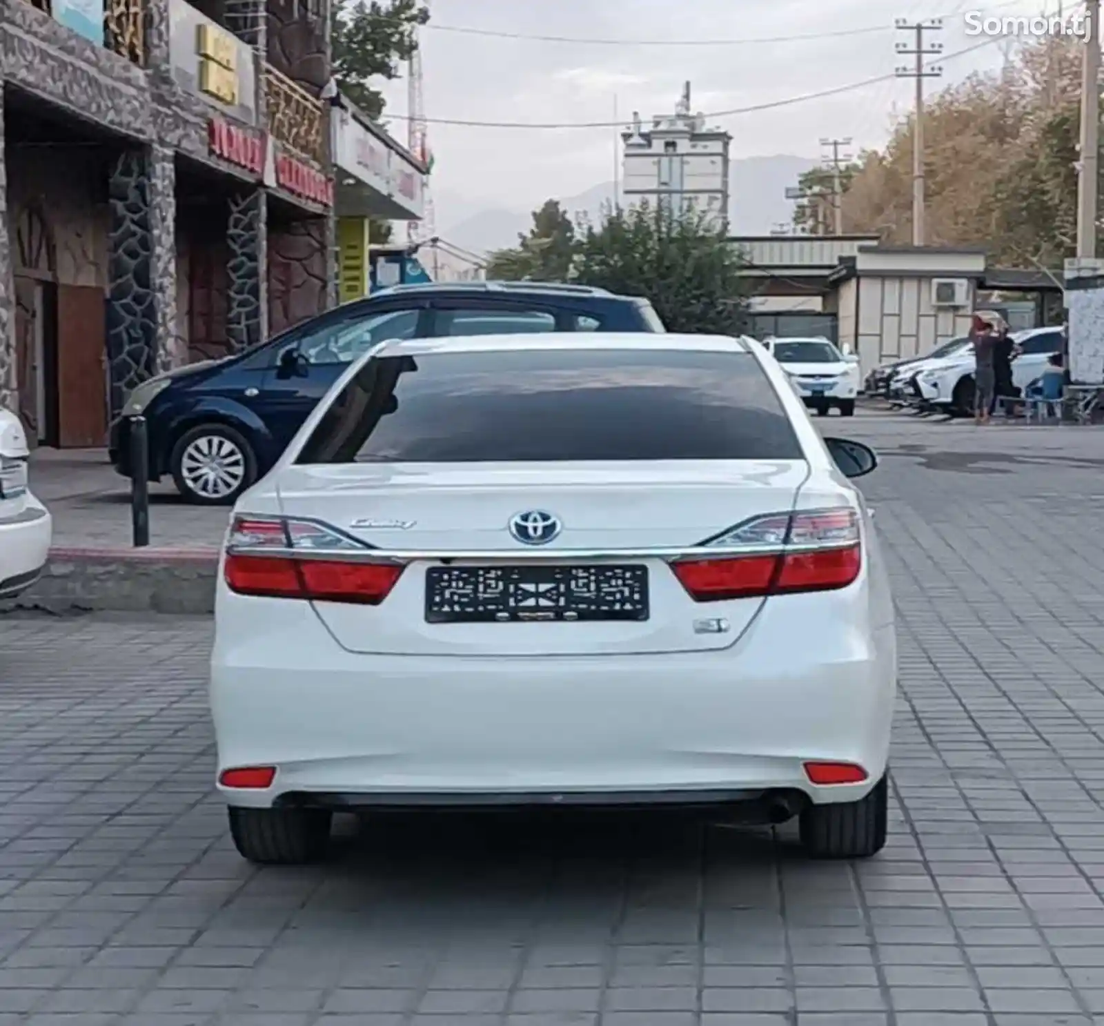 Стоп задний бампер от Toyota Camry5 2015-2017 Depo-4