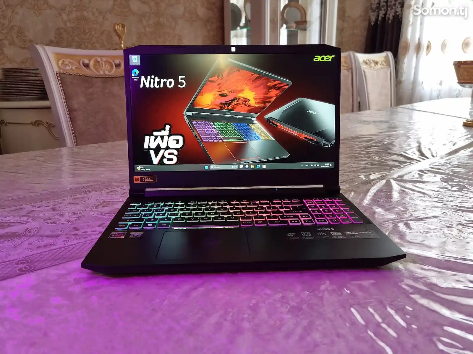Игровой ноутбук Acer nitro i5 12450h rtx3060 6gb 144hz-1