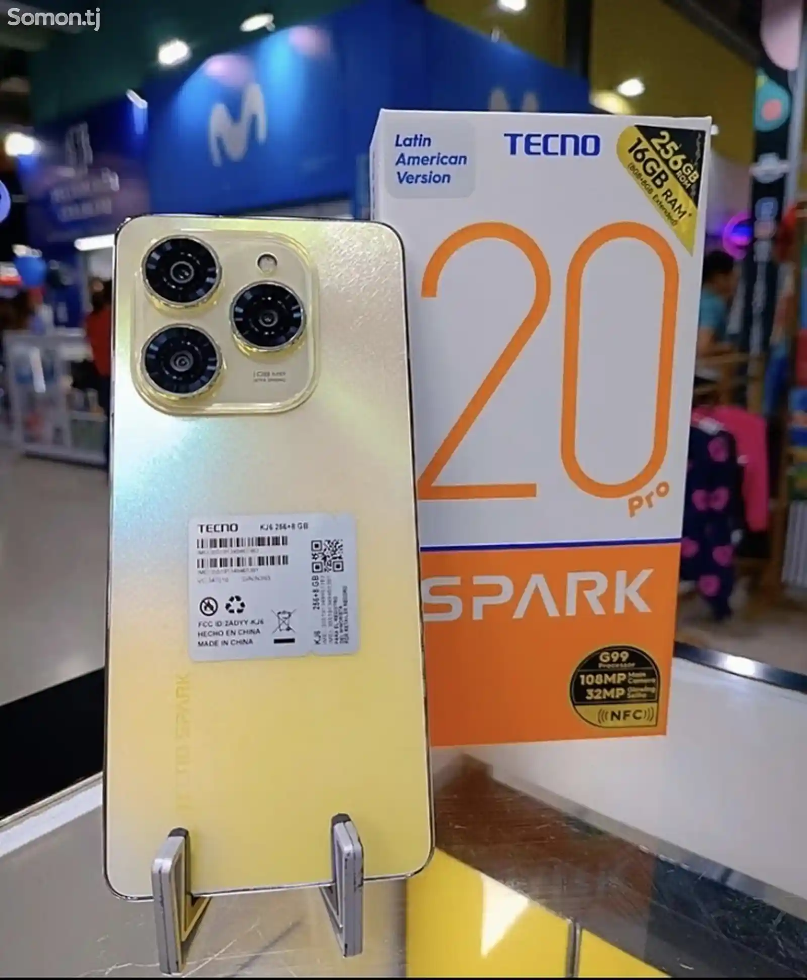 Tecno spark 20 pro 8/256g-4