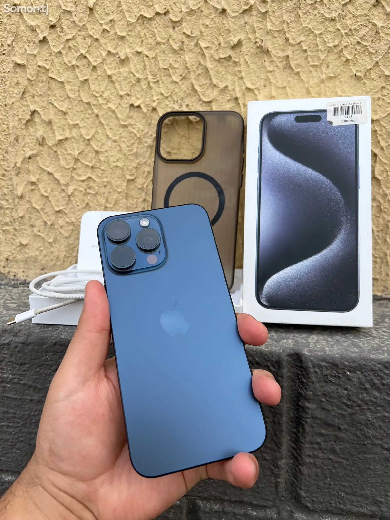 Apple iPhone 15 Pro Max, 512 gb, Blue Titanium-1