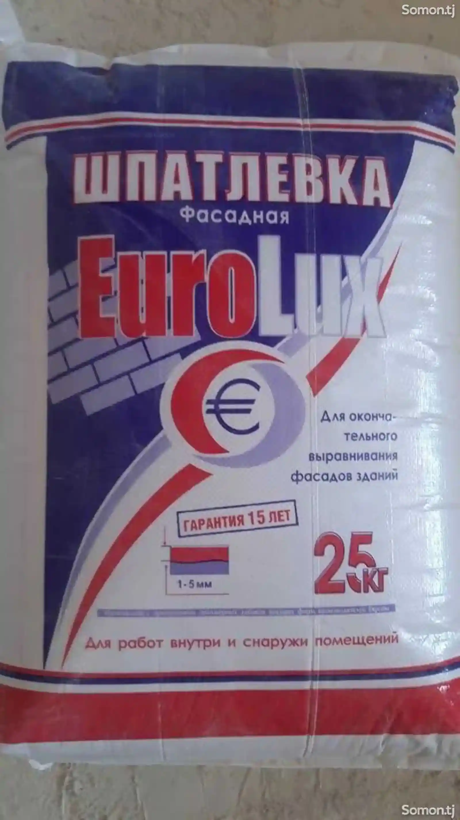 Фасадная шпаклёвка EuroLux 0005