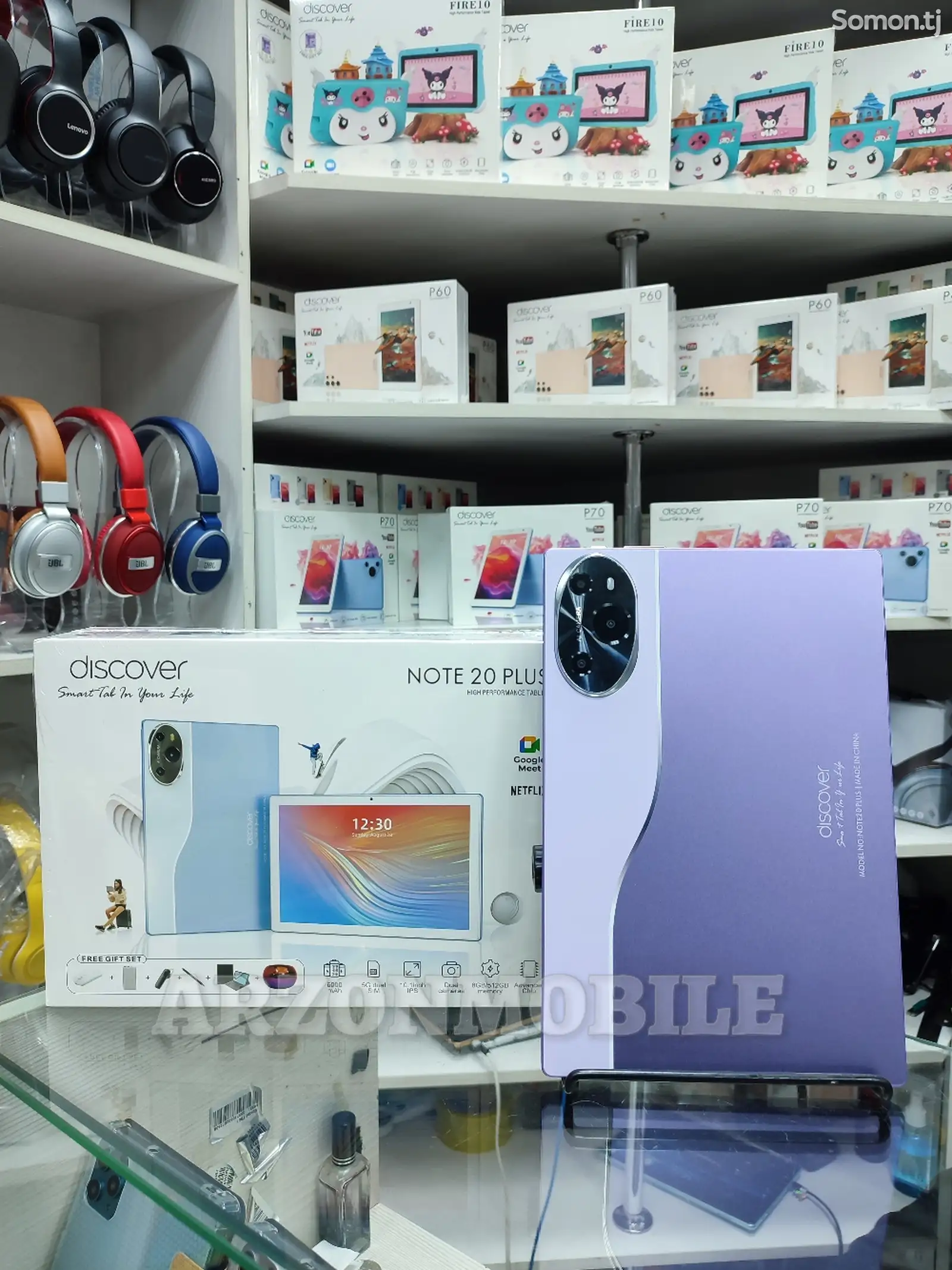 Планшет Discover Note 20 Plus 8/512Gb Purple-1