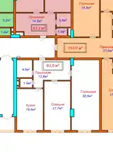 2-комн. квартира, 12 этаж, 93 м², ул.Айни, скорая больница, жк Bakht-Z-9