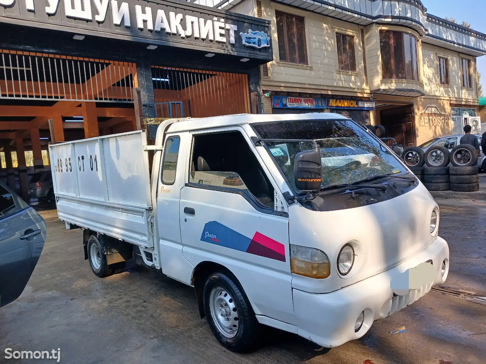 Бортовой автомобиль Hyundai Porter, 2002-1