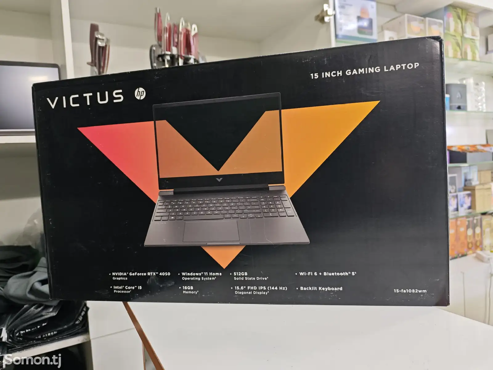 Ноутбук HP Victus Gaming Core i5 13th RTX4050-1