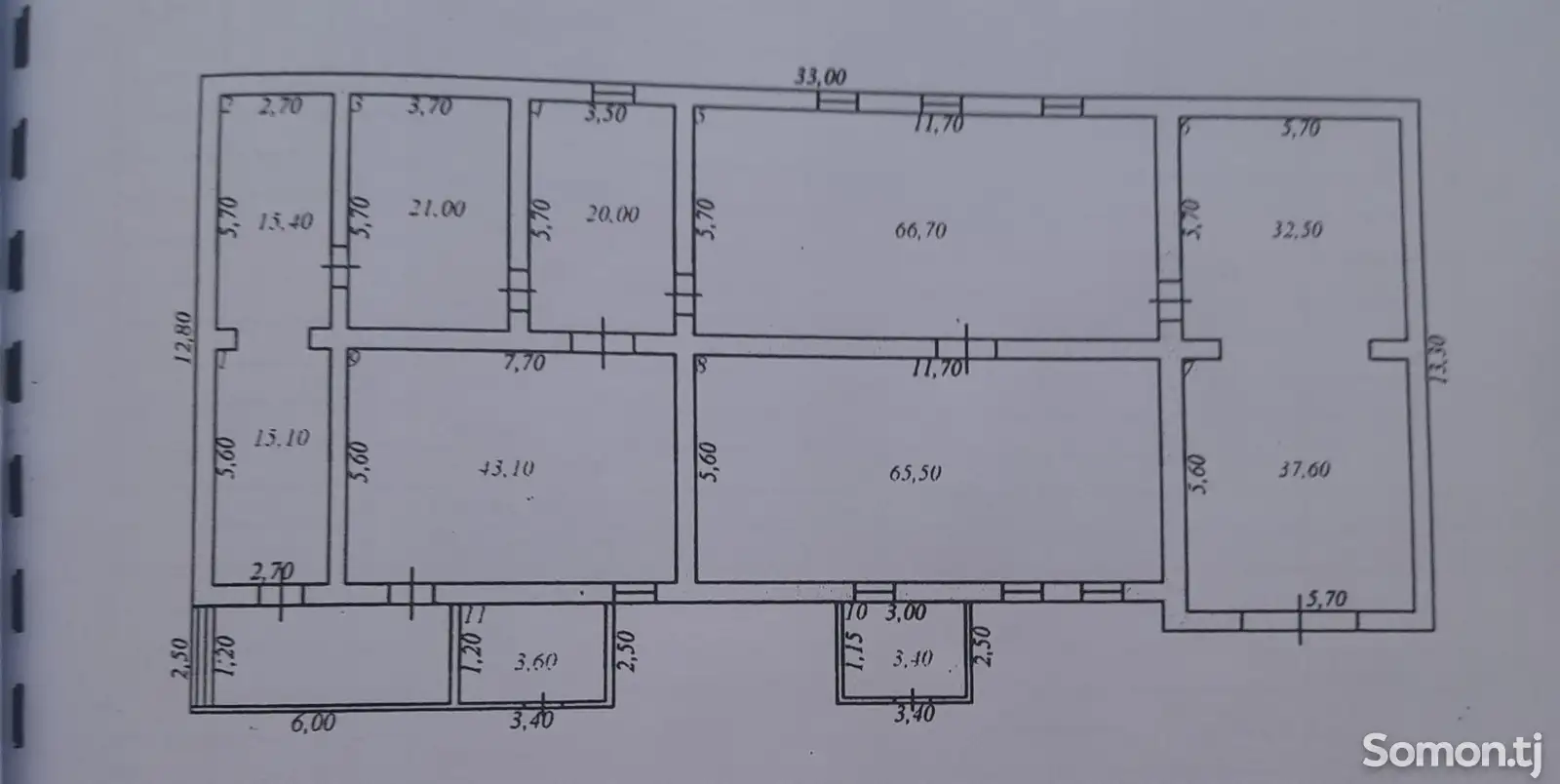 Помещение под свободное назначение, 2500м², кучаи Х.Назаров-1