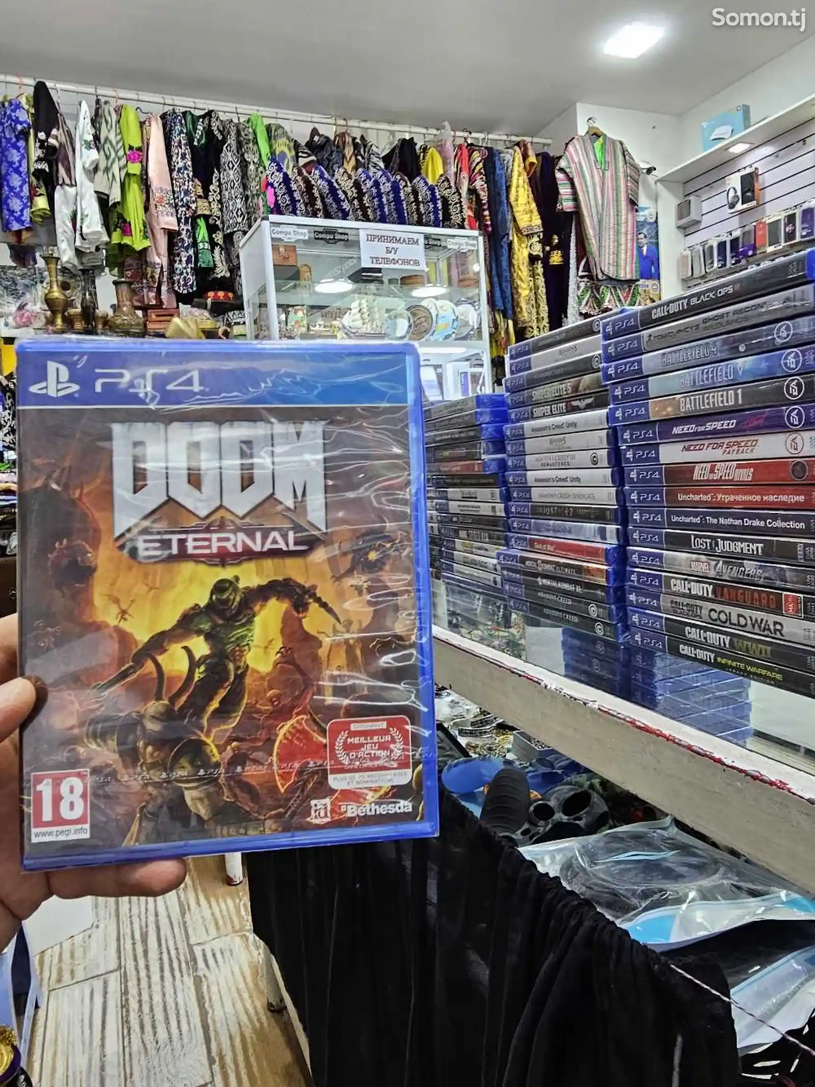 Игра Doom eternal playstation 4