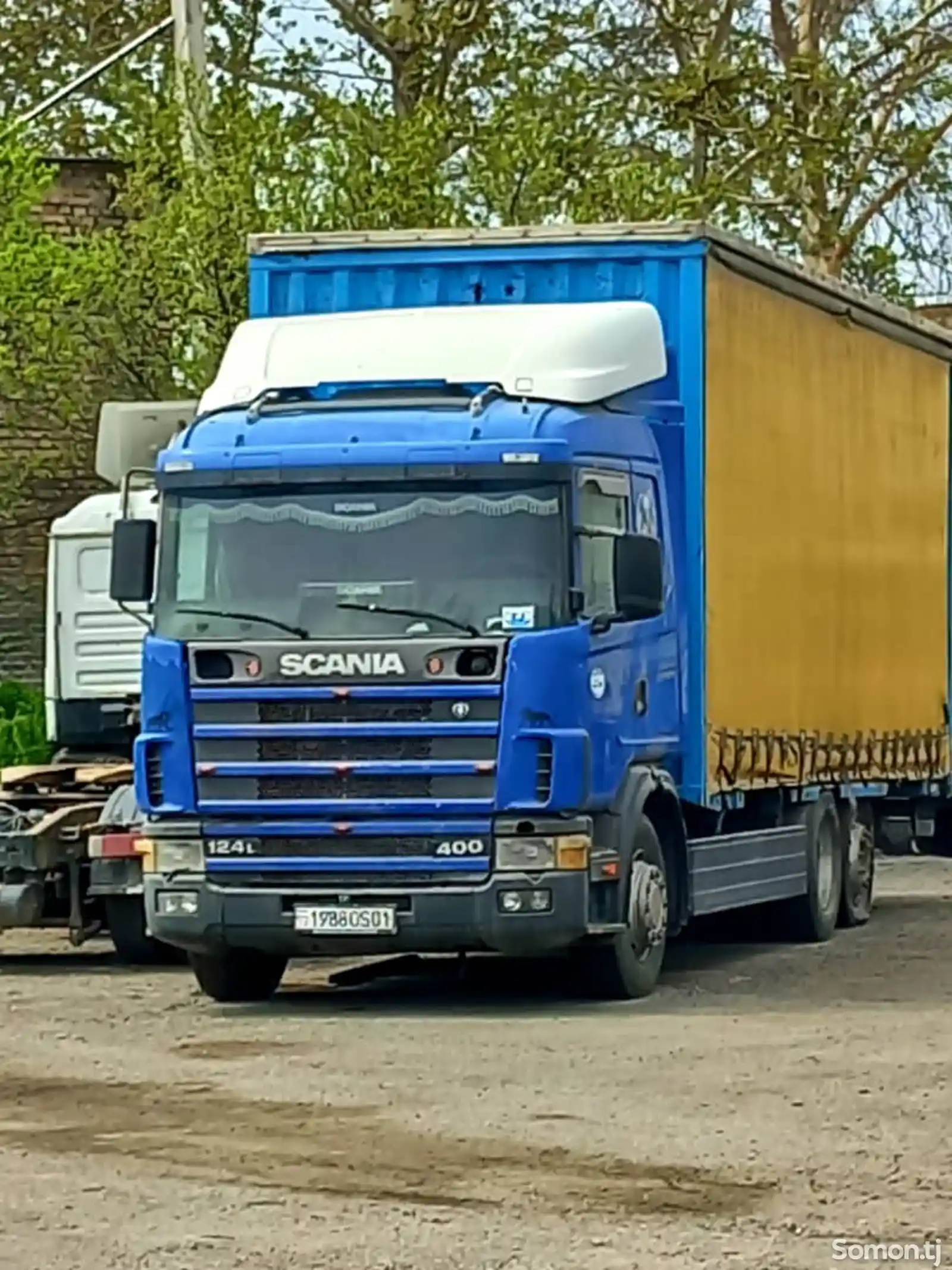 Бортовой грузовик Scania, 2000-2