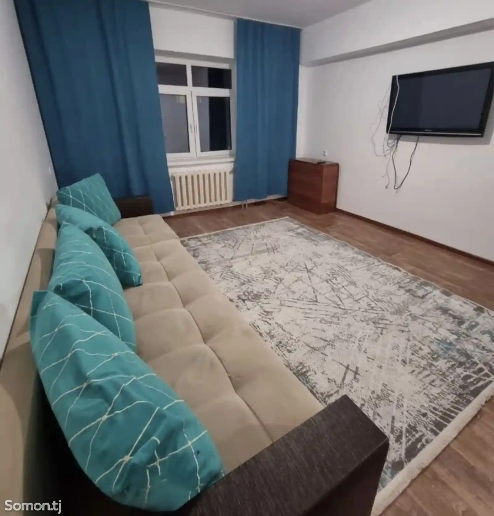 2-комн. квартира, 6 этаж, 63м², Шохмансур-1