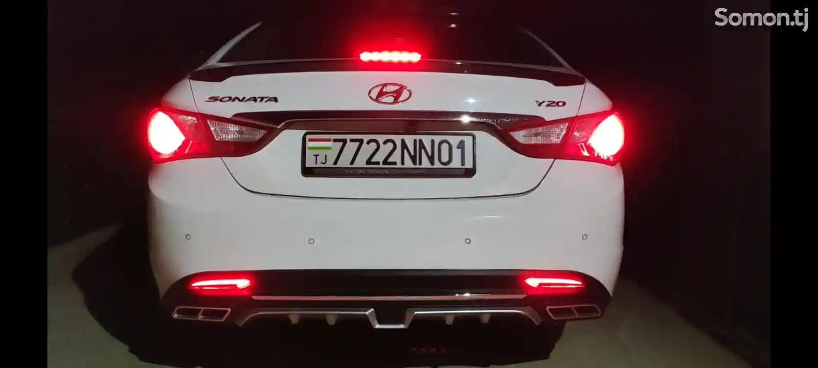 Задние противотуманные фонари от Hyundai sonata 2010-2014-1