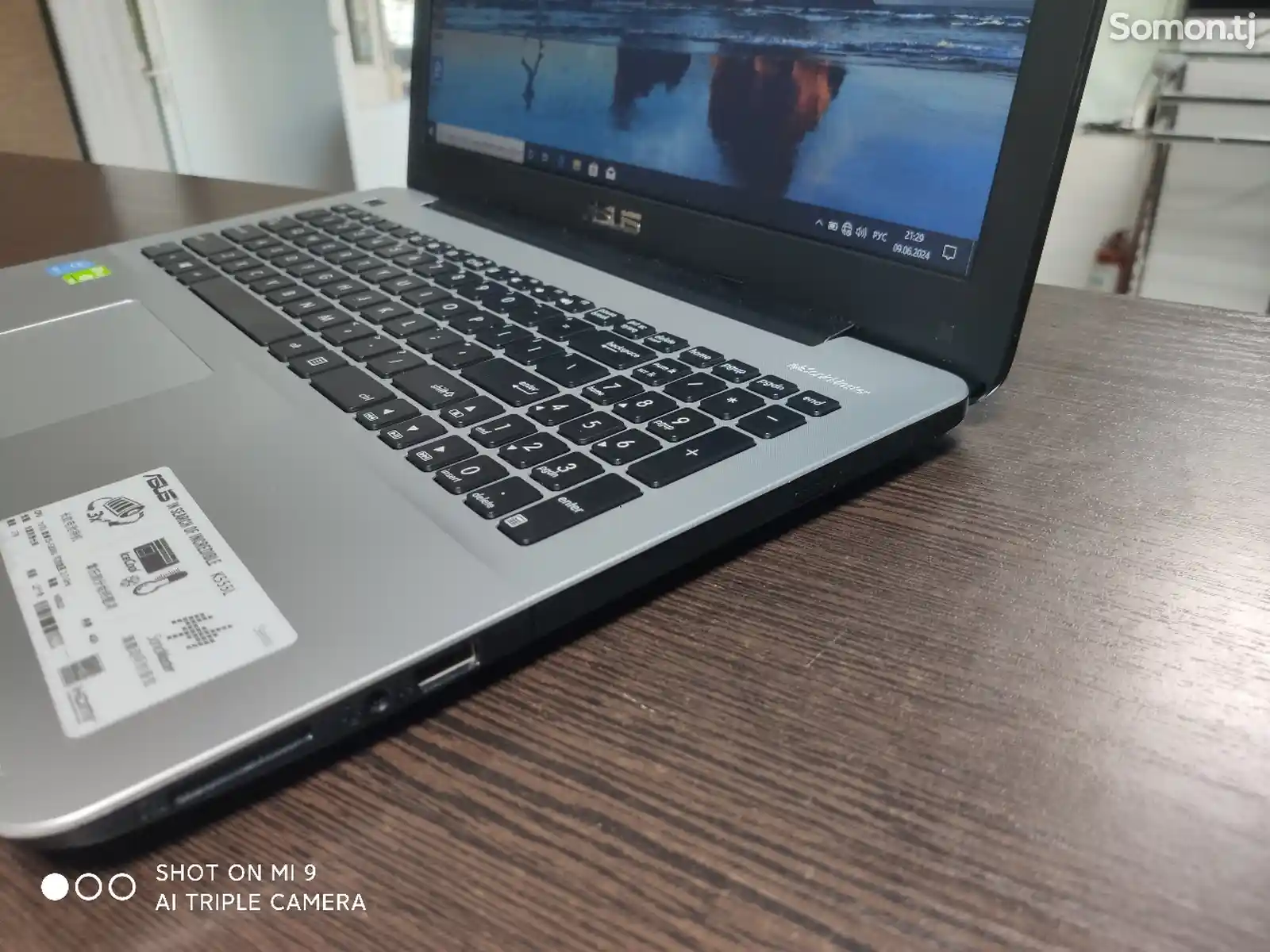 Ноутбук Asus K555L core i5 Nvidia GeForce 2GB-3