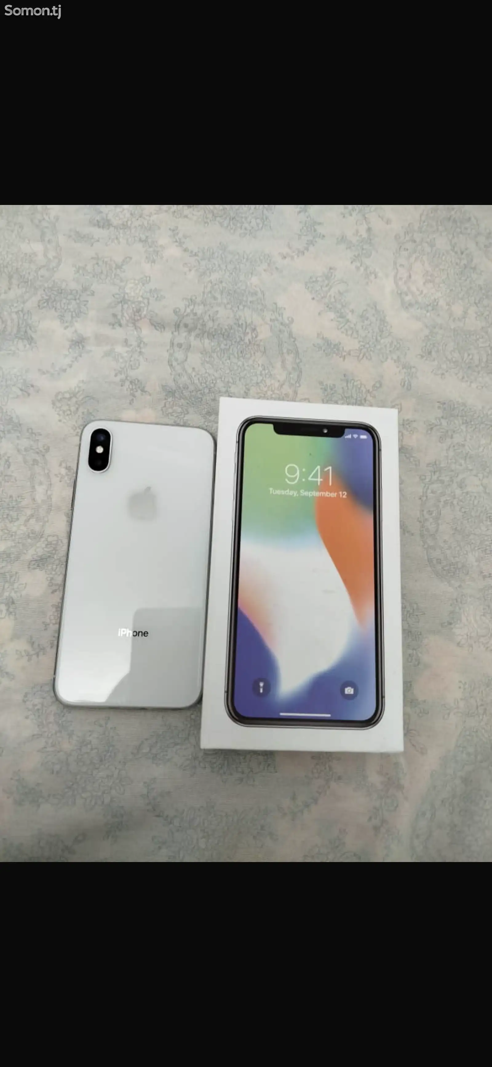 Apple iPhone X, 256 gb, Silver-1