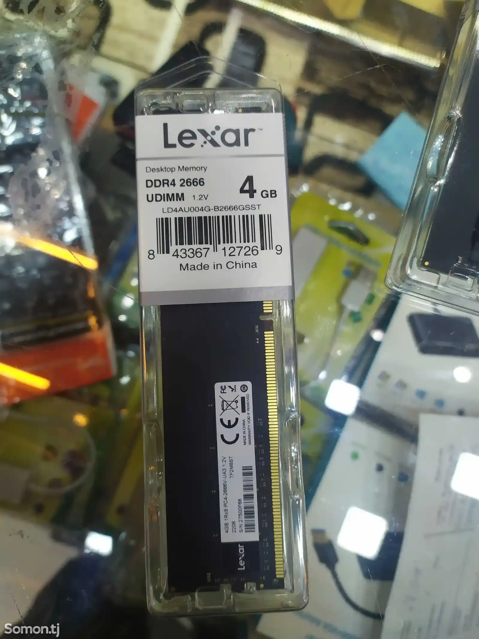 Оперативная память RAM Lexar DDR4 4GB 2666Mhz