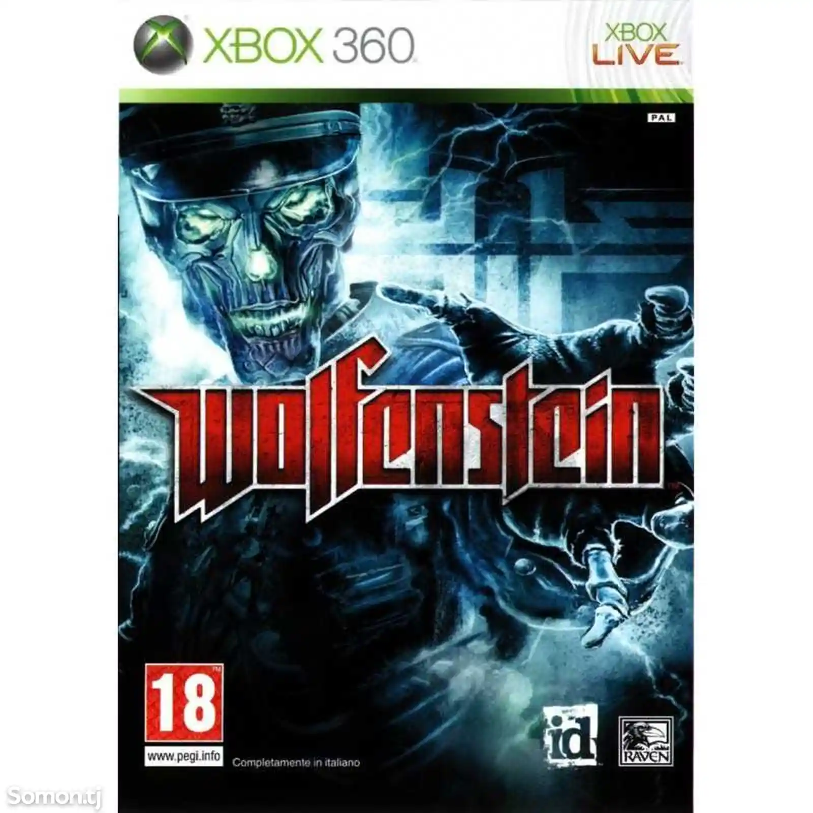 Игра Wolfenstein для прошитых Xbox 360