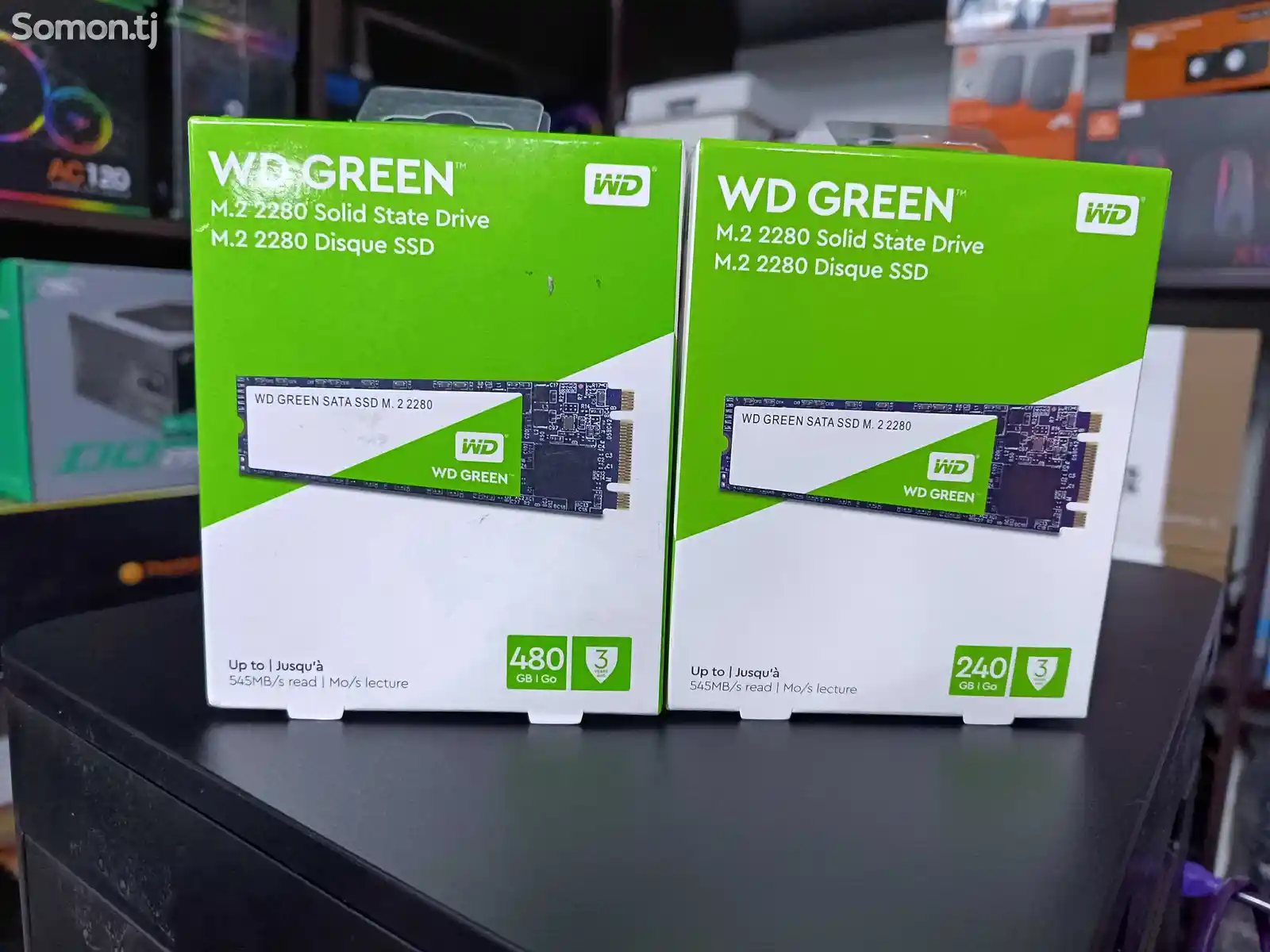 SSD накопитель M.2 WD Green / 240GB 545Mb/S