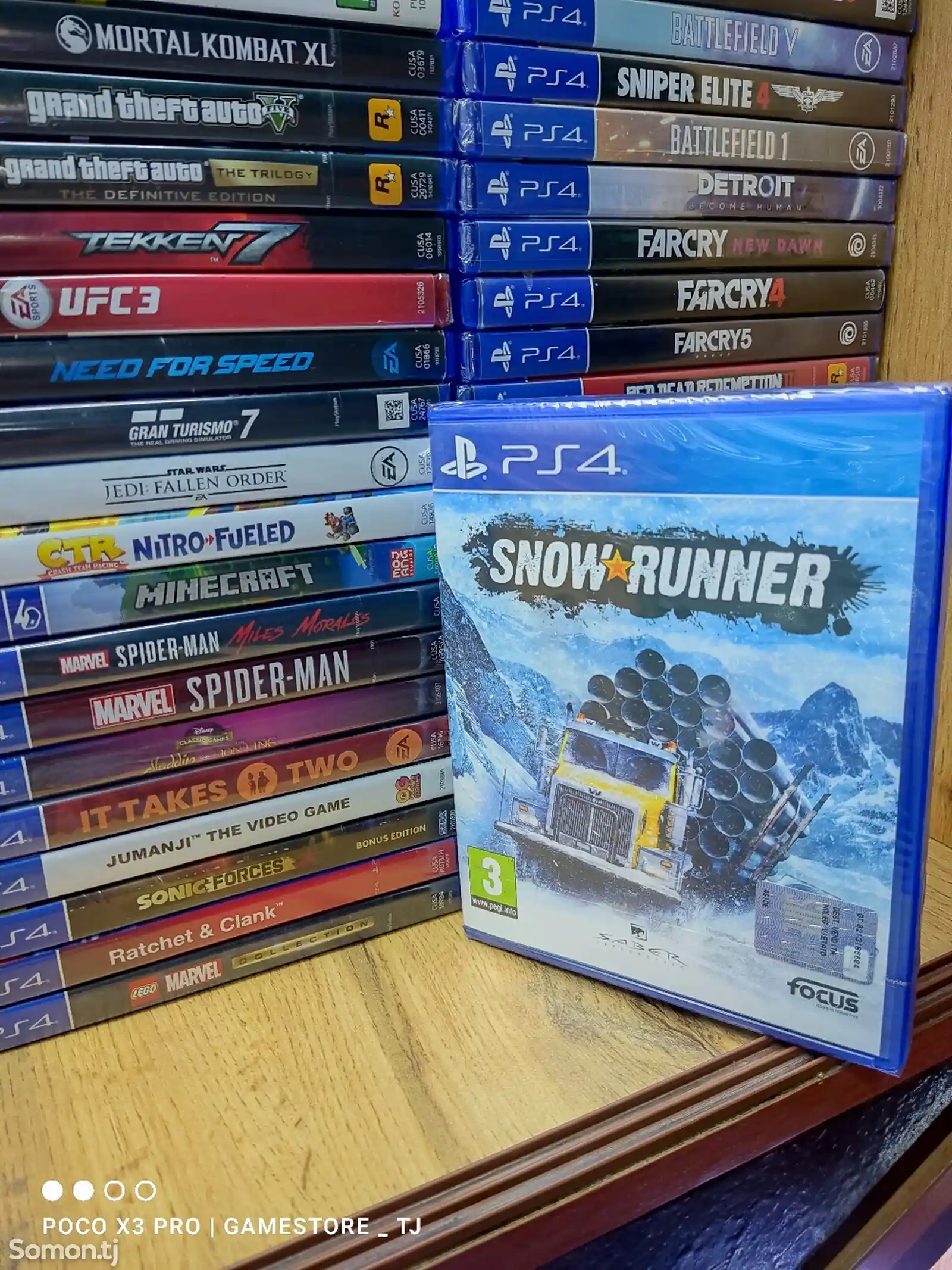 Игра Snow Runner для PlayStation 4 PlayStation 5