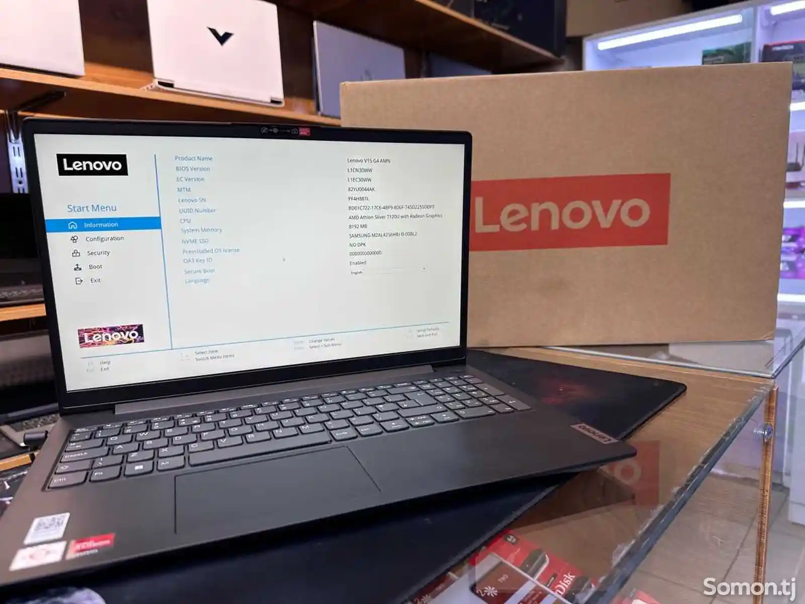 Ноутбук Lenovo black-2