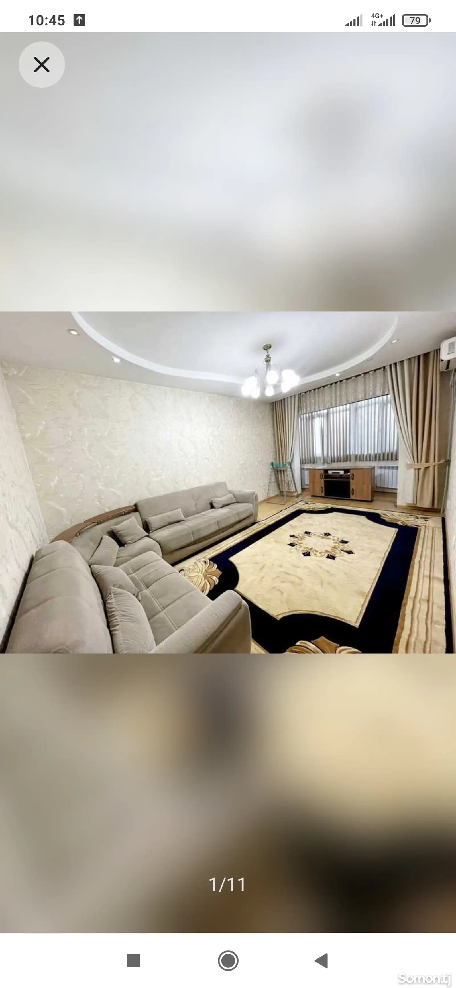 3-комн. квартира, 4 этаж, 74м², Сино, Автовокзал-1