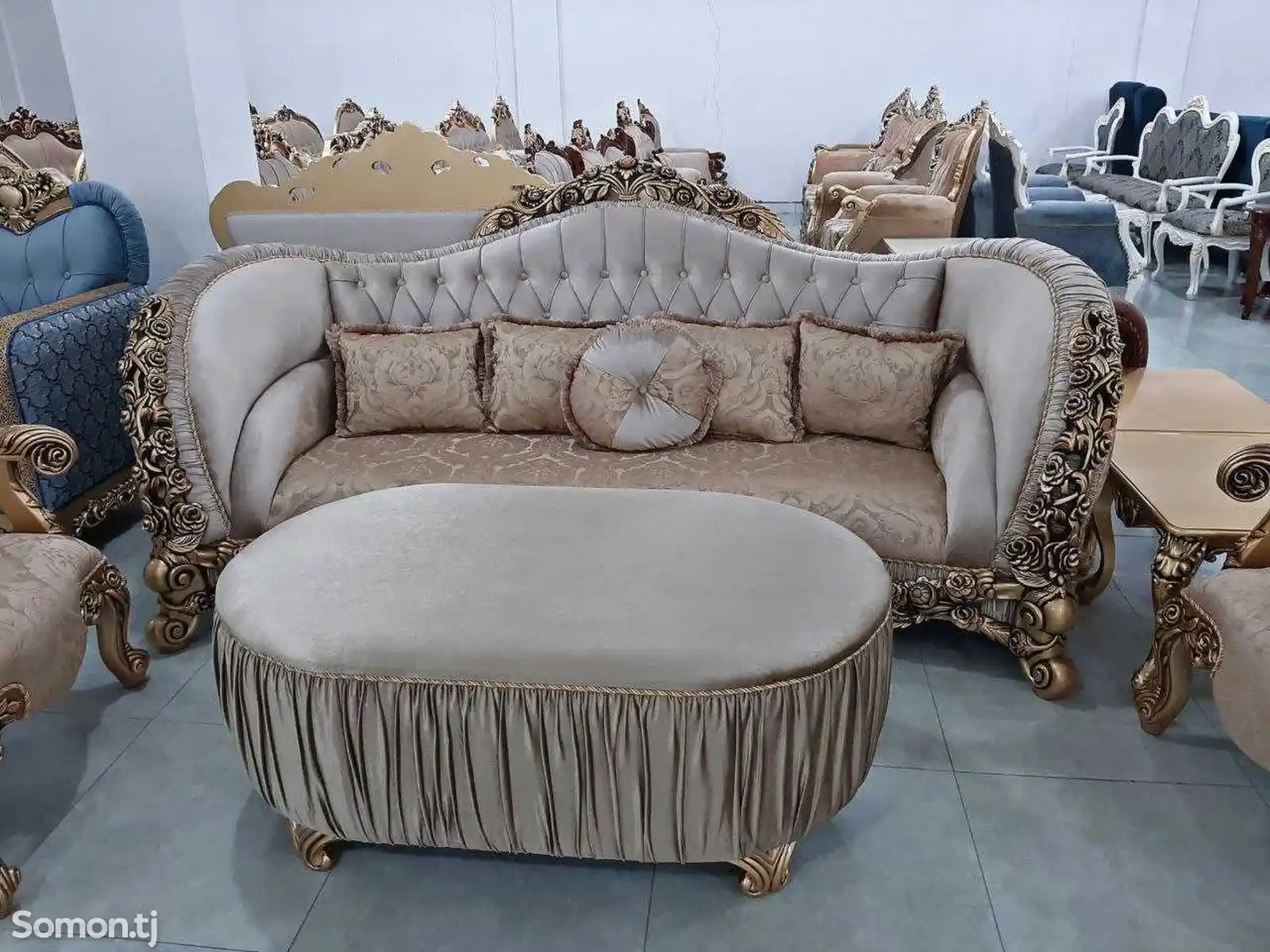 Королевская тройка диван кресло-2