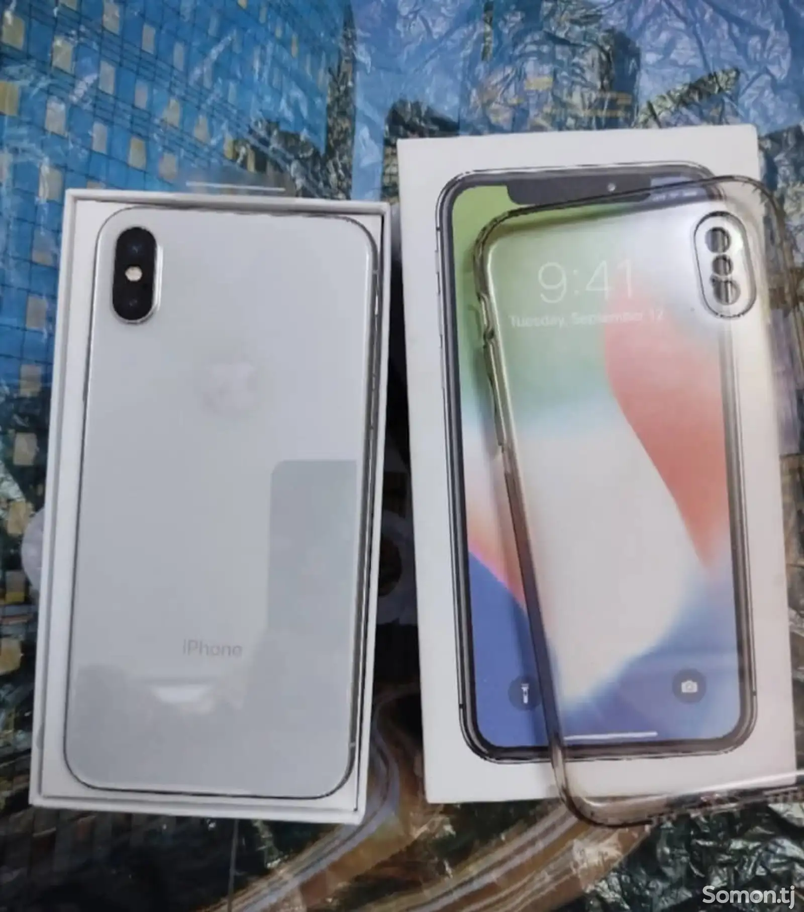 Apple iPhone X, 256 gb, Silver-1