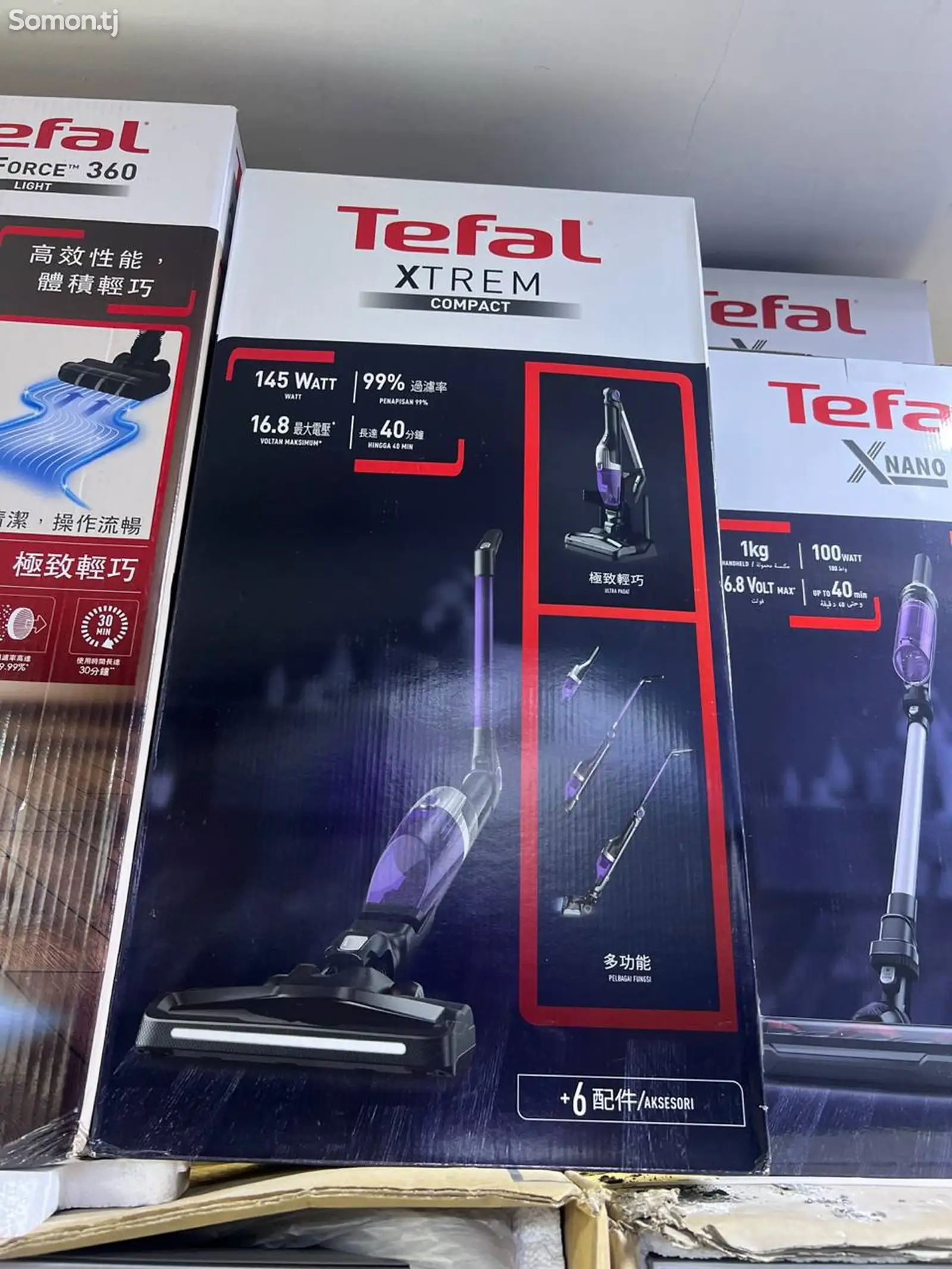 Пылесос вертикальный Tefal x tream