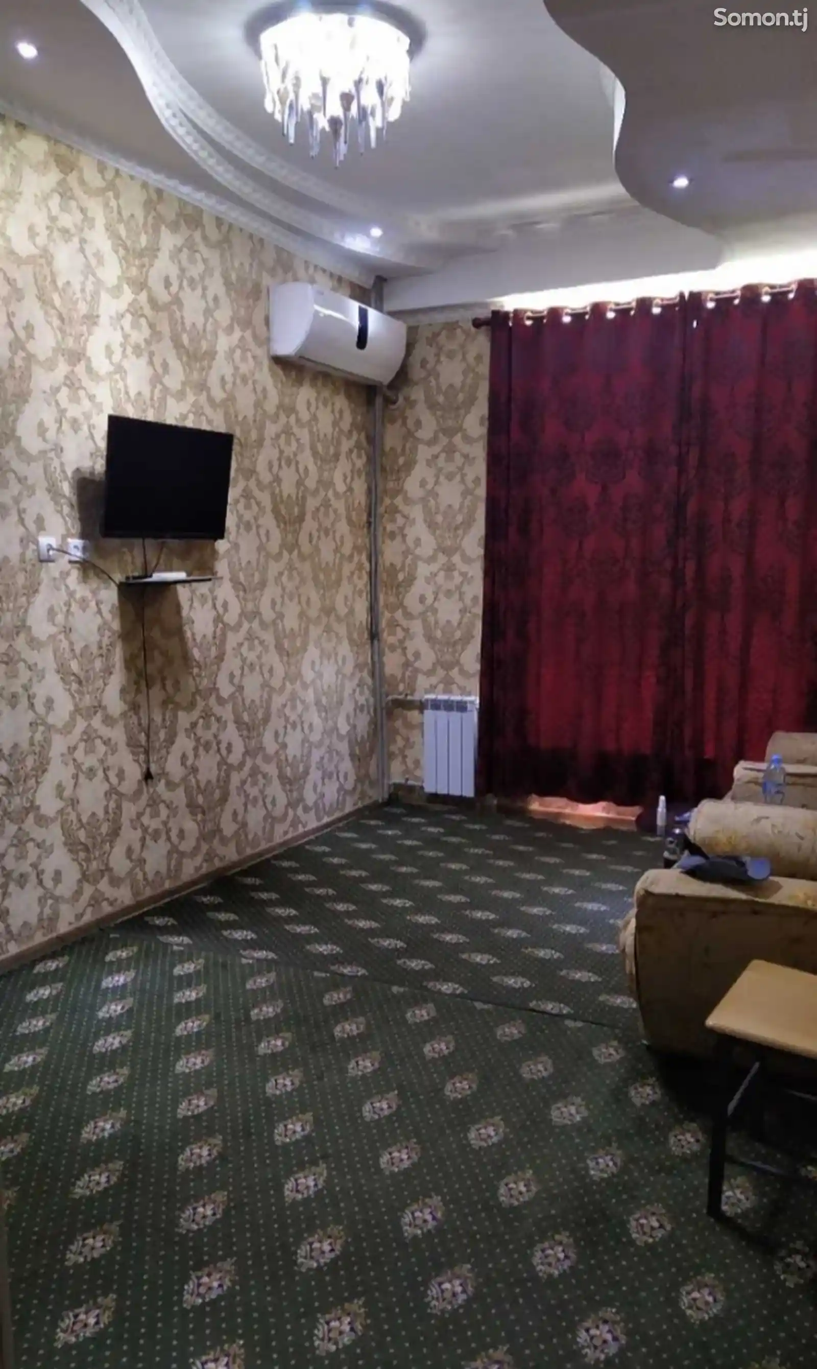 2-комн. квартира, 11 этаж, 41м², Сомони-3